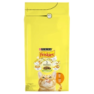 PURINA Friskies kana- ja köögiviljatoit kassidele 1,7kg