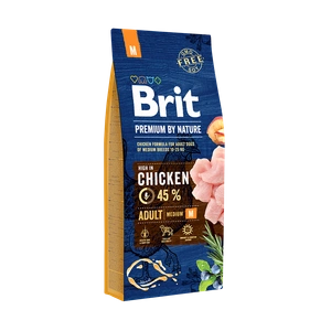 BRIT Premium By Nature Adult M 15kg