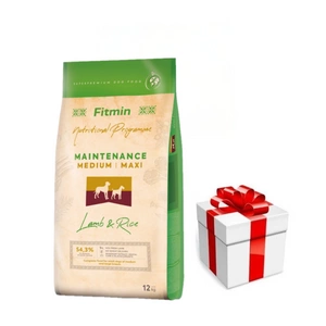 FITMIN Medium Maxi Maintenance Lamb&Rice 12kg
