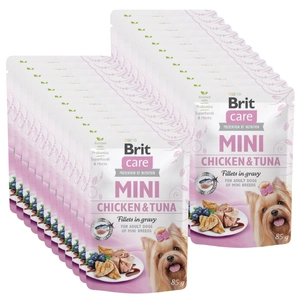 Brit Care Mini kana- ja tuunifilee kastmes 85g