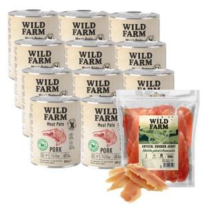 WILD FARM Pate Pork 800g gluteenivaba koeratoit