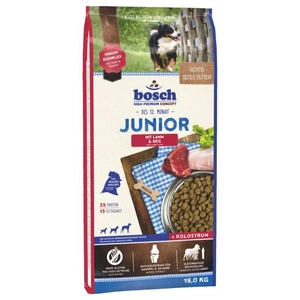 Bosch Junior Lamb &amp; Rice, lambaliha ja riis (uus retsept) 15kg