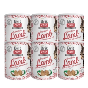BRIT CARE Cat Snack Superfruits Lambaliha100g