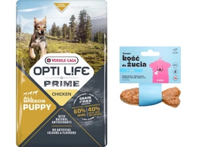 VERSELE-LAGA Opti Life Prime Puppy 2,5kg - teraviljavaba kutsikatoit kanaga