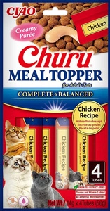 INABA Cat Meal Topper Chicken Recipe 4x14 (56g)