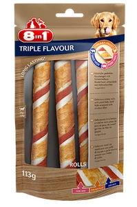8in1 TRIPLE FLAVOUR rullid - liharull 113g