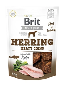 BRIT Jerky Snack Heeringas Lihapunktid 80g