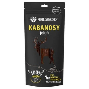 PAKA ZWIERZAKA- Hirv Kabanosy 3 tk (80g)