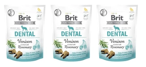 BRIT CARE DOG FUNCTIONAL SNACK DENTAL VENISON 150g