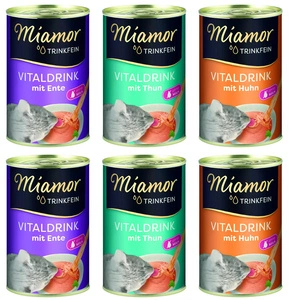 Miamor VitalDrink koos pardiga 6x135ml