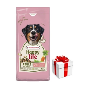 VERSELE-LAGA Happy Life Adult Lambaga 12.5kg - täiskasvanud suurte koerte toit lambalihaga