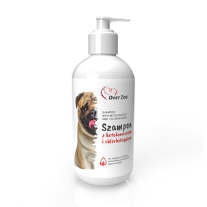 OVER ZOO šampoon ketokonasooli kloorheksidiiniga 250ml