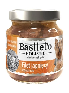 Basttet'o Holistiline lambalihafilee galetis koertele 130g