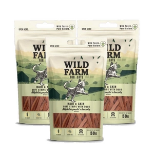 WILD FARM hair&skin soft duck ribad 50g kasside maiuspala