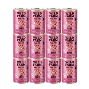 WILD FARM Pate lambalihaga 400g - gluteenivaba kassitoit