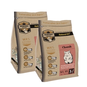 KORONA NATURY Natural-Vit hamstritoit 1,6kg