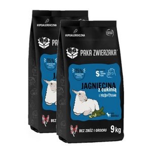 Paka Zwierzaka - Seitsmes taevas - Lambaliha suvikõrvitsaga (lambaliha ja suvikõrvits) "S" 9kg