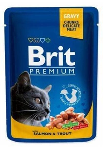 BRIT Cat lõhe ja forell 100g