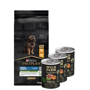 Purina Pro Plan Large Puppy Robust Optistart, kana ja riis 12kg