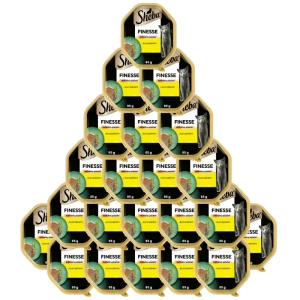 SHEBA Finesse tray 85 g - märg täistoit täiskasvanud kassidele, kanaga, pasteedis