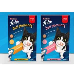 Felix Deli Moments Kreemjas kassisnäkid lõhega 4x10g
