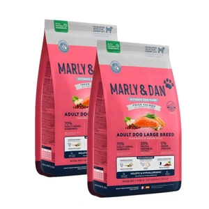 Marly & Dan Adult Dog Large Breed Fresh Salmon Holistic & Hypoallergenic 4kg kuivtoit