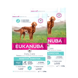 Eukanuba Dog Dry Daily Care Adult Sensitive Digestion All Breeds Chicken kott 2.3 kg