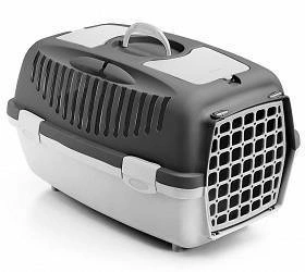 ZOLUX Transporter Gulliver 3 plastikuks koertele ja kassidele hall