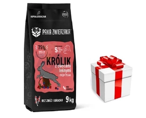 Paka Zwierzaka - Seitsmes taevas - Küülik koos metsasaadustega 9 kg + üllatus koerale