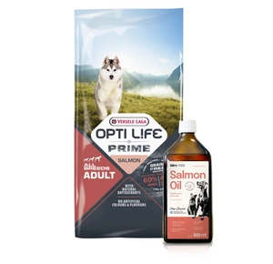 VERSELE-LAGA Opti Life Prime Adult Salmon 12.5kg - teraviljavaba sööt täiskasvanud koertele lõhega