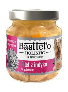 Basttet'o Holistic kalkunifilee galetis koertele 130g