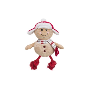 TRIXIE Piparkoogimees, mänguasi, koerale, polüester/puuvill, 34 cm, heliga, nööriga