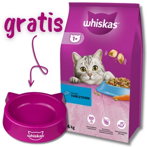 WHISKAS Adult 14kg - kuivtoit kassidele tuunikala ja köögiviljadega + TASUTA KASSITE TOIT !!!