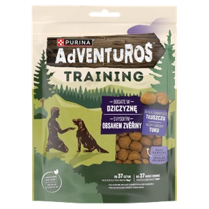 ADVENTUROS Training Dog Treats Rich in Venison 6x115g