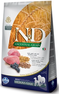Farmina N&D LAMB BLUEBERRY MEDIUM MAXI 12kg