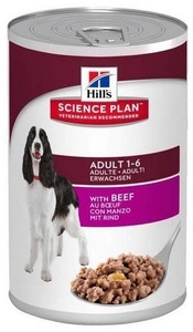 HILL'S SP Science Plan Canine Adult veiseliha 370g - konserveeritud