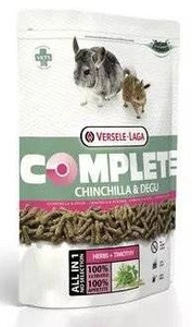 VERSELE-LAGA CHINCHILLA & Degu täisteratoit CHINCHILASELE & KOERALE 500g