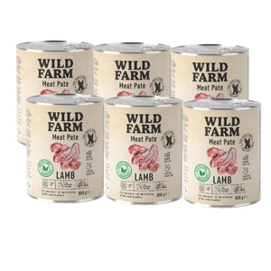 WILD FARM Pate Lamb 800g gluteenivaba koeratoit