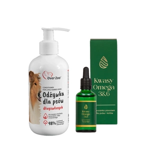 OVER ZOO karvahooldusvahend pikakarvalistele koertele 240ml