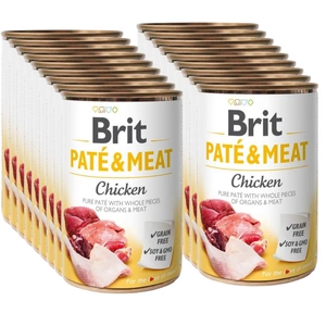 BRIT PATE & MEAT CHICKEN 400g