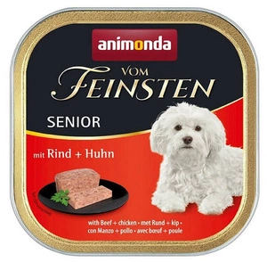 ANIMONDA Dog Vom Feinsten Senior maitse: veiseliha kanalihaga 150g