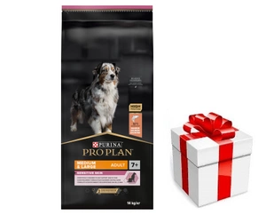 PRO PLAN Sensitive Skin keskmistele ja suurtele täiskasvanud koertele lõhega 14kg + STAIGMENA FOR DOGS