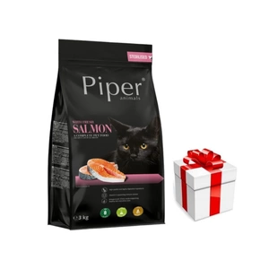 DOLINA NOTECI Piper Animals lõhega steriliseeritud kassidele 3kg