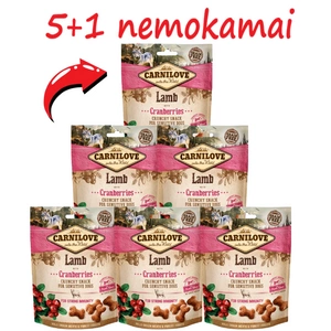 Carnilove krõbe suupiste, lambaliha ja jõhvikas 200 g