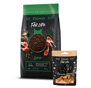 FITMIN Cat For Life Adult Lamb 8kg