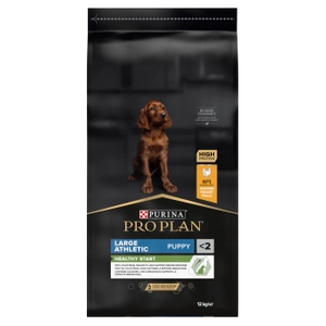 Purina Pro Plan Large Puppy Athletic Optistart, kana ja riis 12kg