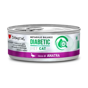 Disugual Veterinary märja kassitoit DIABETIC Duck (täiskasvanud) 85g