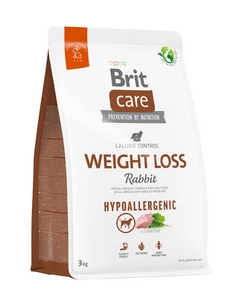 BRIT CARE koer hüpoallergeenne kaalulangus küülik 3kg
