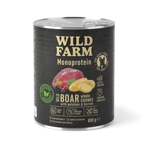 WILD FARM Monoprotein Wild Boar 800g hüpoallergeenne koeratoit