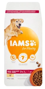 IAMS kuivtoit Vitality vanematele suurt tõugu koertele, kanaga 12kg